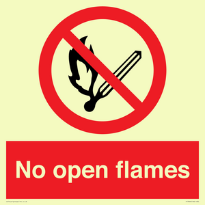 PF7866: No open flames