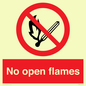 PF7866: No open flames