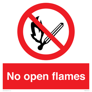 PF7866: No open flames