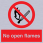 PF7866: No open flames
