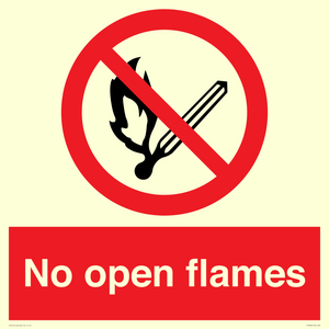 PF7866: No open flames