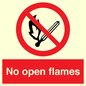 PF7866: No open flames