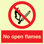 PF7866: No open flames