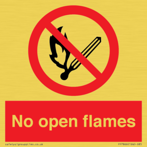 PF7866: No open flames