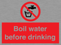 PH10040: Boil water before drinking