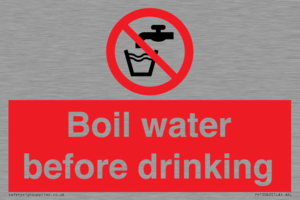 PH10040: Boil water before drinking
