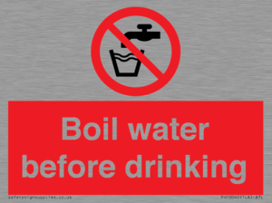 PH10040: Boil water before drinking