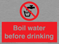 PH10040: Boil water before drinking