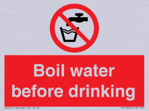 PH10040: Boil water before drinking