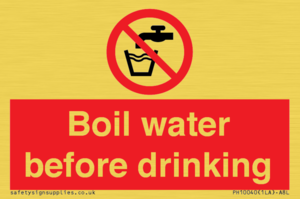 PH10040: Boil water before drinking