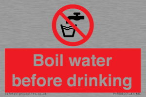 PH10040: Boil water before drinking
