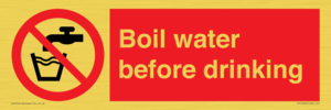 PH10040: Boil water before drinking