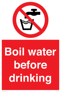 PH10040: Boil water before drinking