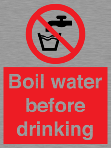 PH10040: Boil water before drinking