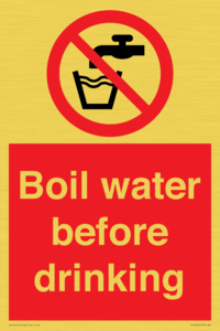 PH10040: Boil water before drinking