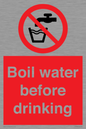 PH10040: Boil water before drinking