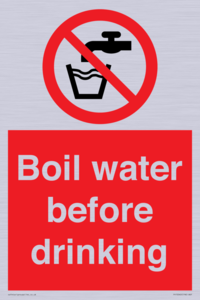PH10040: Boil water before drinking