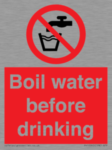 PH10040: Boil water before drinking