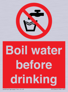 PH10040: Boil water before drinking