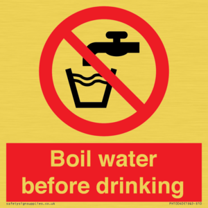 PH10040: Boil water before drinking