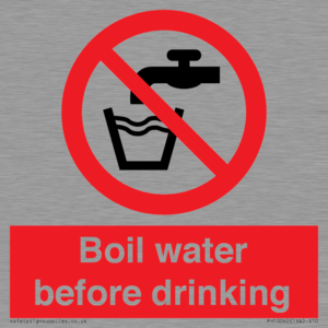 PH10040: Boil water before drinking