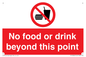 PH10044: No food or drink beyond this point