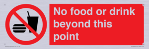 PH10044: No food or drink beyond this point