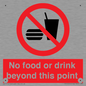 PH10044: No food or drink beyond this point