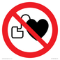 PH11250: P007 Prohibition: No access with cardiac devices