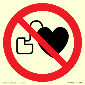 PH11250: P007 Prohibition: No access with cardiac devices