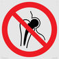 PH11262: P014 Prohibition: No access with metallic implants