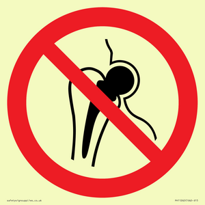 PH11262: P014 Prohibition: No access with metallic implants