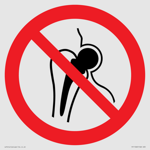 PH11262: P014 Prohibition: No access with metallic implants