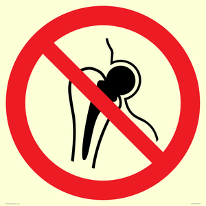 PH11262: P014 Prohibition: No access with metallic implants