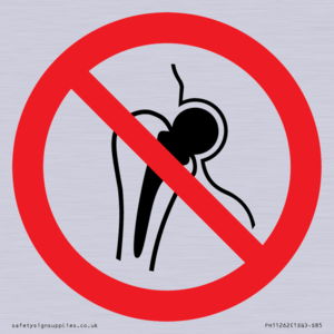 PH11262: P014 Prohibition: No access with metallic implants