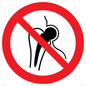 PH11262: P014 Prohibition: No access with metallic implants