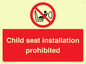 PH12636: Child seat installation prohibited