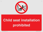 PH12636: Child seat installation prohibited