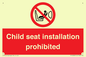 PH12636: Child seat installation prohibited