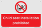 PH12636: Child seat installation prohibited