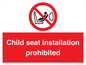 PH12636: Child seat installation prohibited