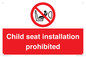 PH12636: Child seat installation prohibited