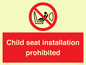 PH12636: Child seat installation prohibited