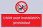 PH12636: Child seat installation prohibited