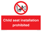 PH12636: Child seat installation prohibited