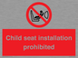 PH12636: Child seat installation prohibited