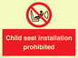 PH12636: Child seat installation prohibited