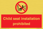 PH12636: Child seat installation prohibited