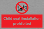 PH12636: Child seat installation prohibited