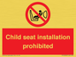 PH12636: Child seat installation prohibited